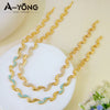 Italian Water Drop Design (21k Jewelry Set)