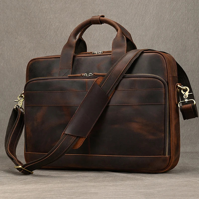 Men's Business - Leather Briefcase