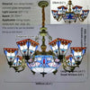 Tiffany-Style (European) Chandelier