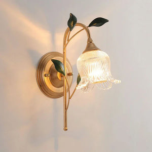 French (Leaf Flower) Wall Lights