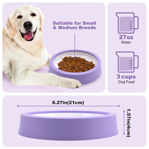 Pet Dog/Cat Slow Feeder Bowls (Non-Slip/Anti-Gulping)