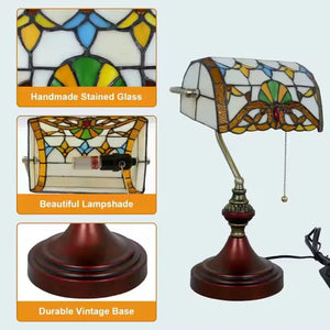 Tiffany (Banker Style) Desk Lamp