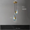 Designer (Blue/Glass) Chandelier