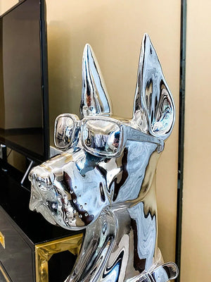 Doberman Decor Sculpture