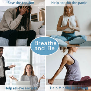 BREATHING Anxiety/Mindfulness Positive Relief Necklace