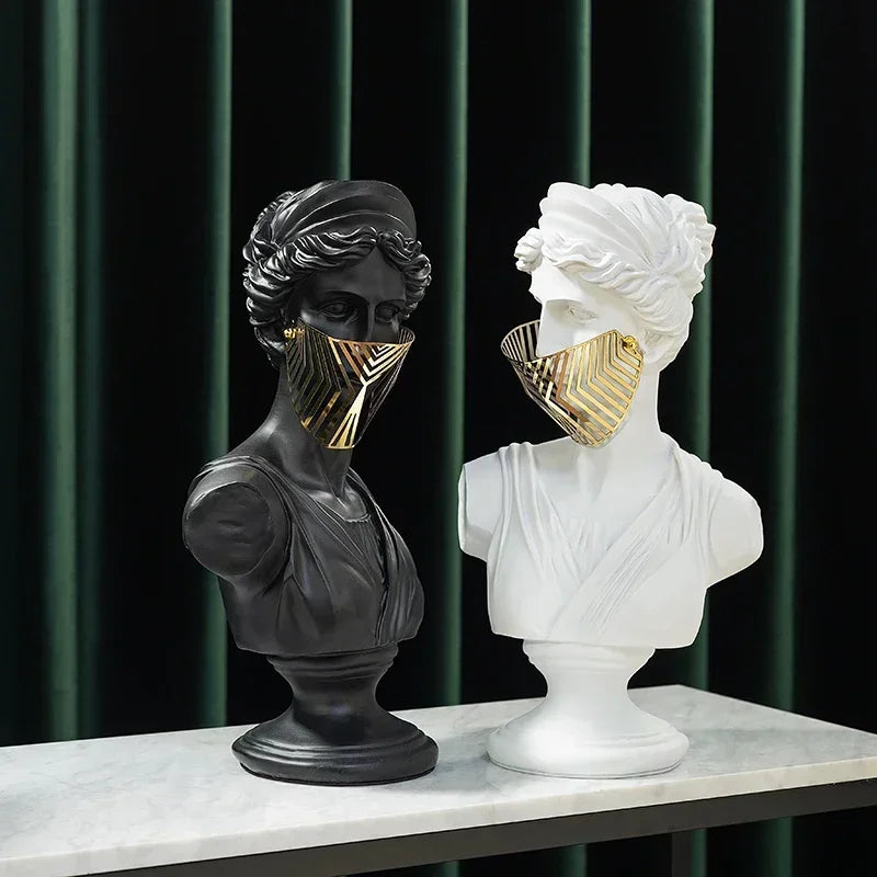 European Modern Decor Sculptures