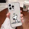 S-Snoopy Heart iPhone Cases
