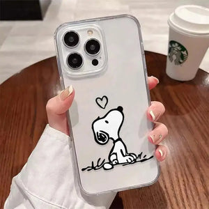 S-Snoopy Heart iPhone Cases