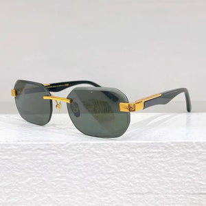 Rimless Square UV400 Sunglasses