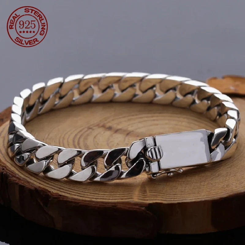 Men's Bracelet/Necklace (S925 Sterling Silver)