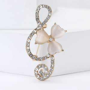 Musician Butterfly Brooch