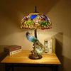 Tiffany European (Peacock) Table Lamp