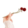 Romantic Rose Flower Hairsticks