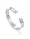 Men's (Certified 999 Silver) Concave Bracelet