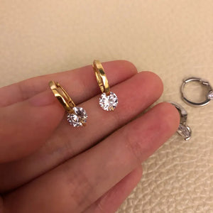 Diamond Silver/Gold 14k - Earrings