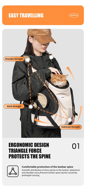 PET Front/Chest Backpack (Breathable)