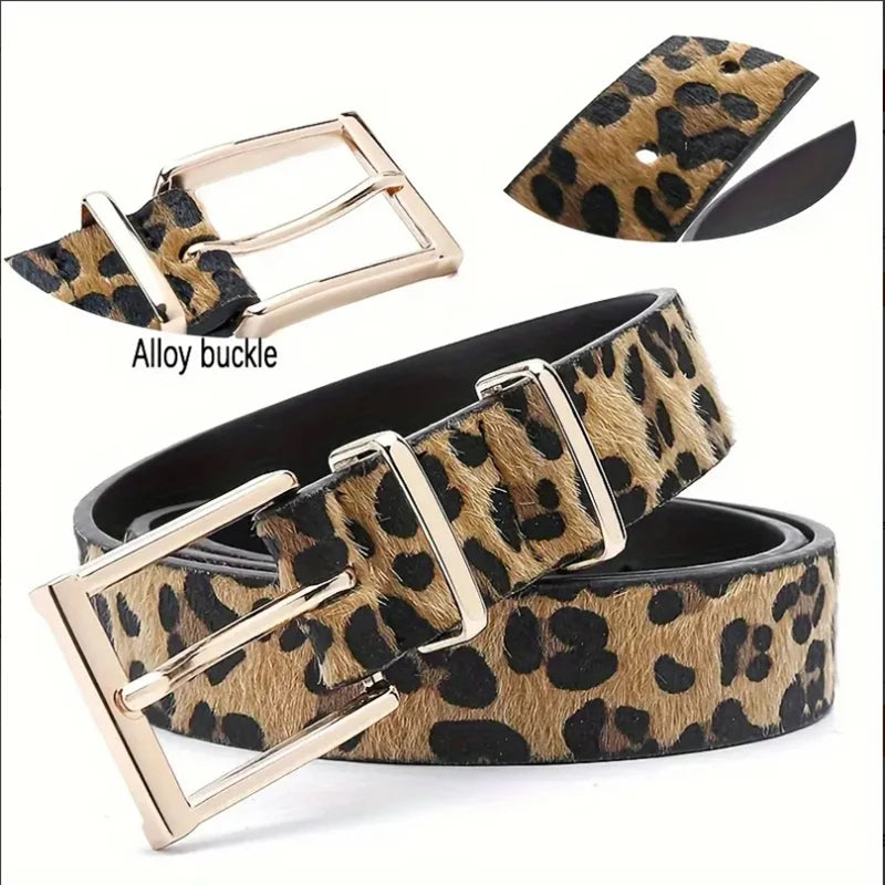 Leopard Design Belt