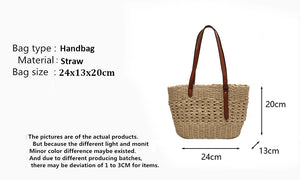 Straw (Summer Casual) Tote Bag