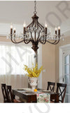 Antique Crystal Chandelier
