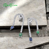 Sparkling Designer (925 Sterling Silver) Earrings