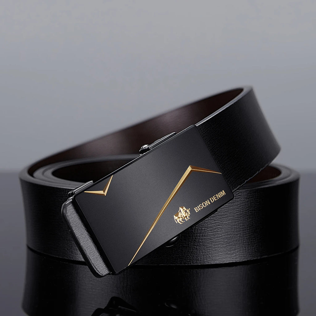 BISON Lux Leather - Men's Belt