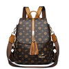 Leather Ladies (Kangaroo/Design) Backpack