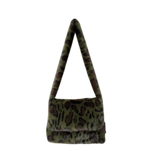 Leopard Fur Design Handbags