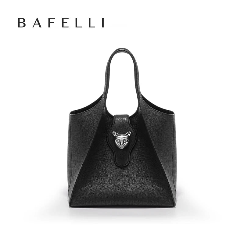 BAFELLI (Business Style) Leather Handbag