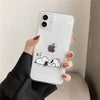 SNOOPY iPhone Cases (transparent)
