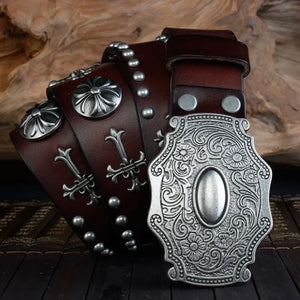 Men's Leather Harley Belts