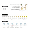Snake S925 Moissanite Earrings