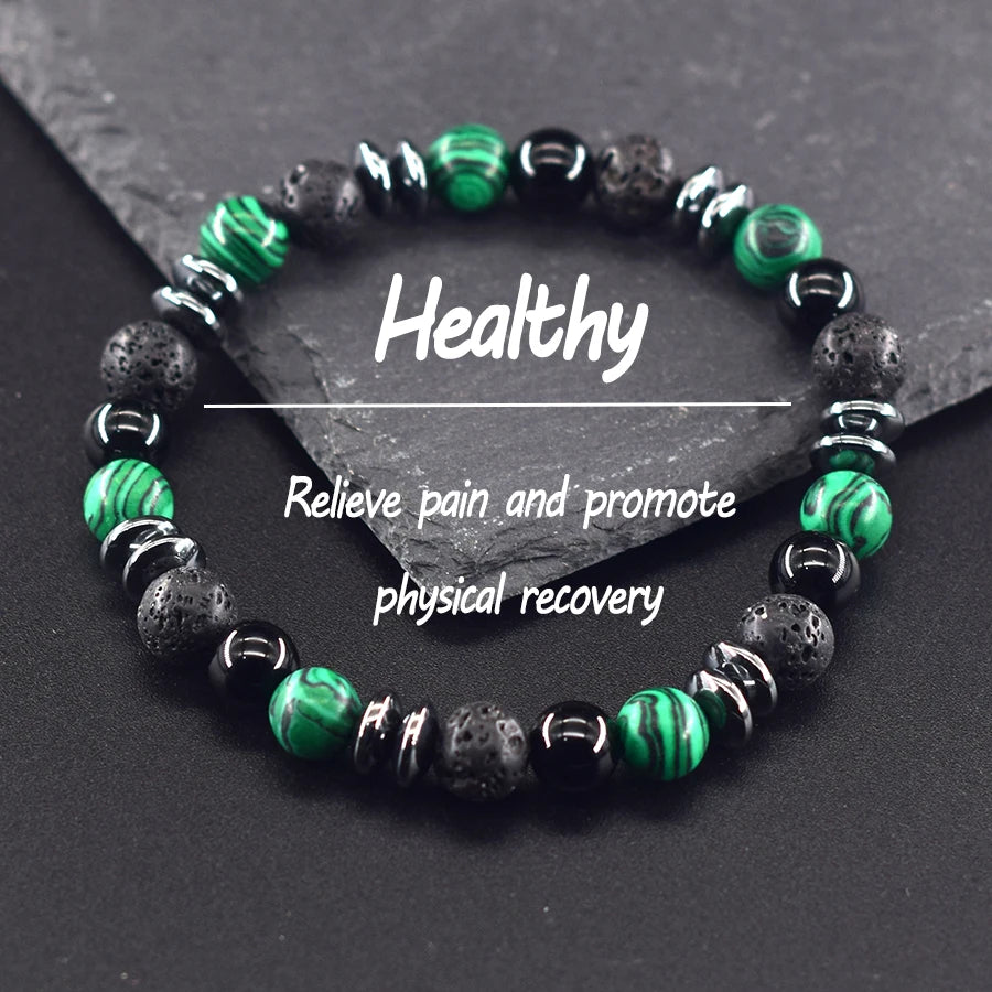 Spiritual Protection (Volcanic Stone) Bracelet