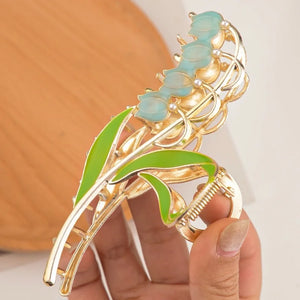 Lily Of The Valley Hair Clips
