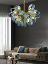 Designer (Blue/Glass) Chandelier