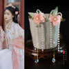 Butterfly Flower Hairclips (1pair)
