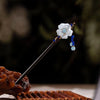 Wooden Moon/Flower Hair Sticks