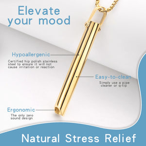 BREATHING Anxiety/Mindfulness Positive Relief Necklace