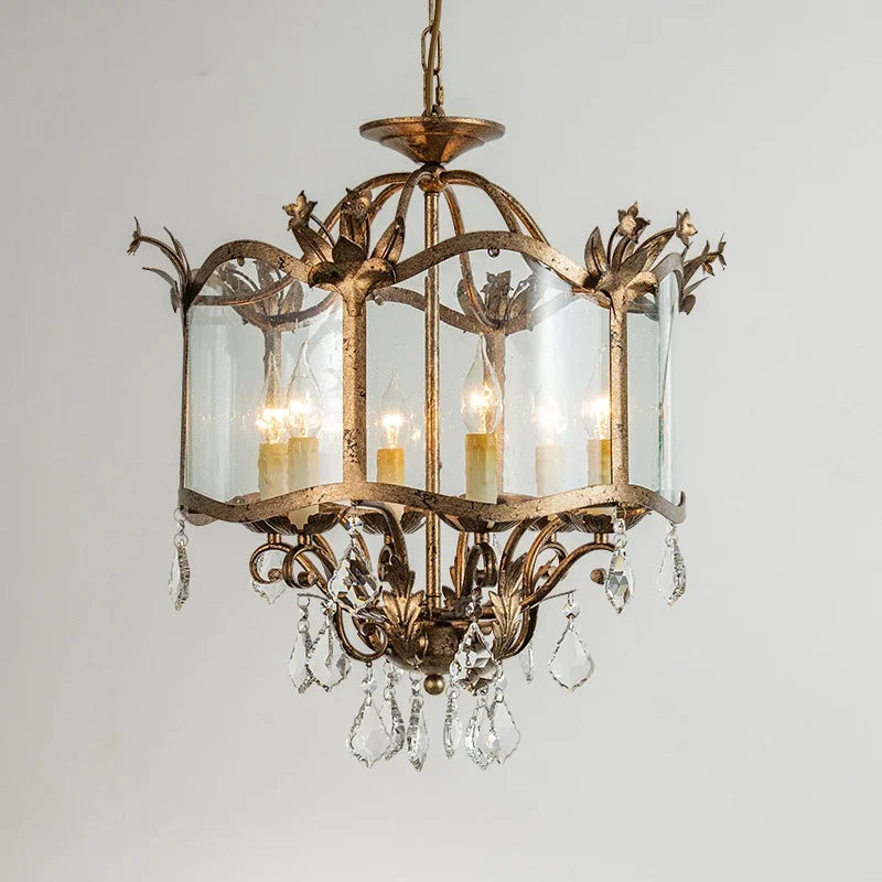 French-Style Crystal Chandelier