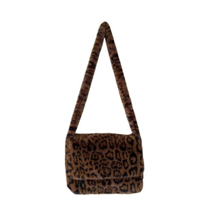 Leopard Fur Design Handbags