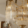 French Tassel (Copper) Crystal Chandelier