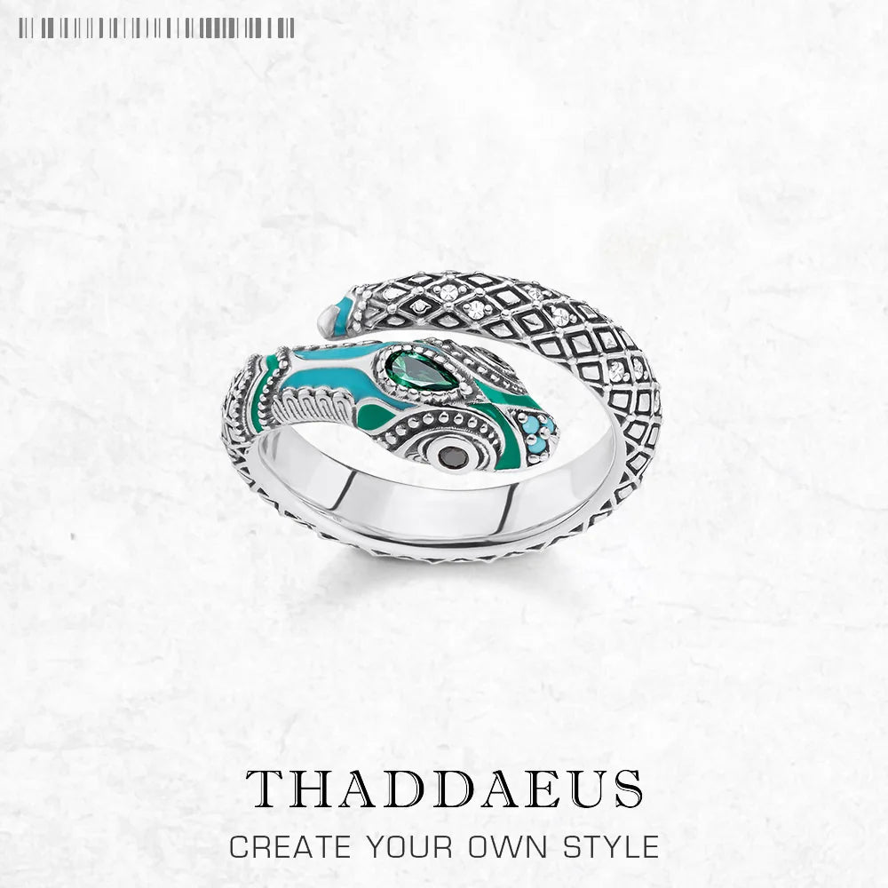 Mystic Snake Style (925 Sterling) Ring
