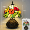 French Table Lamps (Stained Glass)