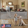 Retractable Pet/Baby (120inch) Safety Gate