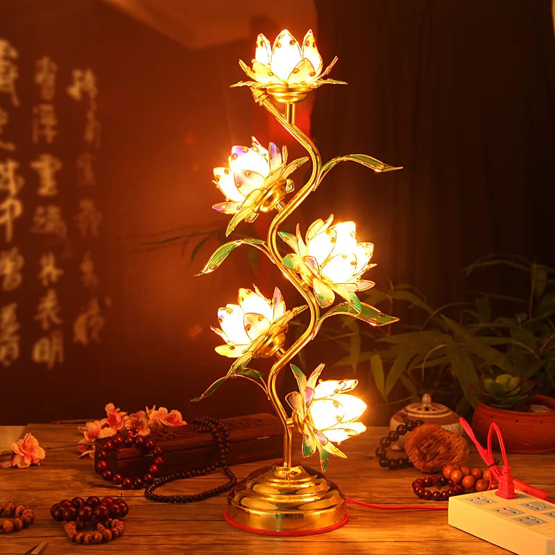 Buddha Lotus Lamp