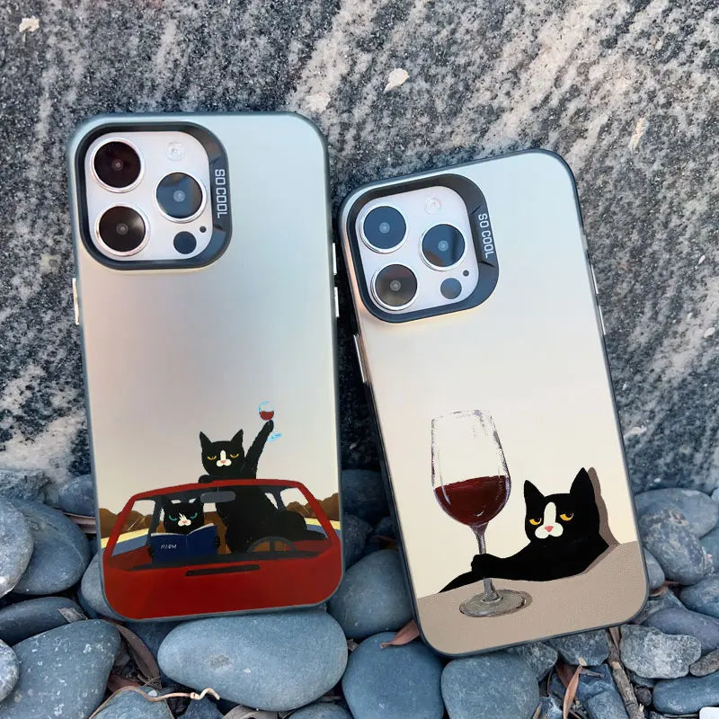 Cat Daily Life iPhone Cases (11-17)