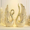Golden Swans (2pcs) Decor