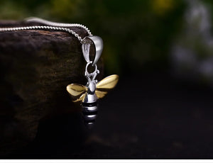 Bee Sterling Necklace