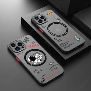 Astronaut (Magnetic) iPhone Cases
