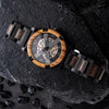 Designer (Skeleton/Steel) Men's Watch