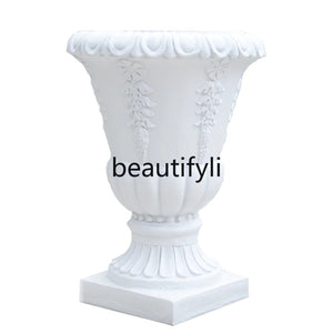 European Decor Flower Pot
